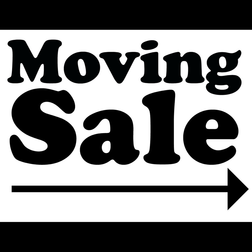Moving sale!